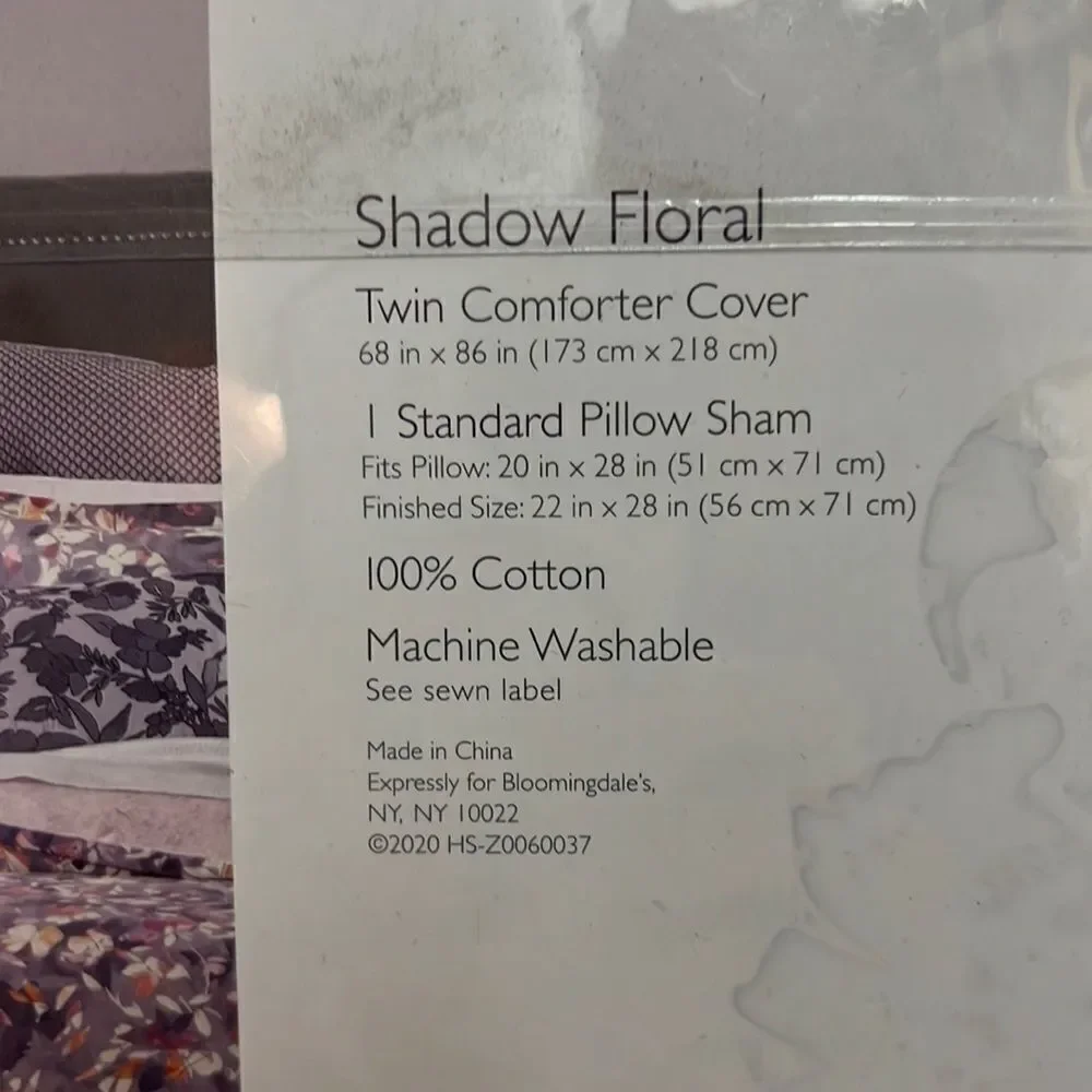 Sky Shadow Twin‎ Floral Bedding Collection - 100% Exclusive